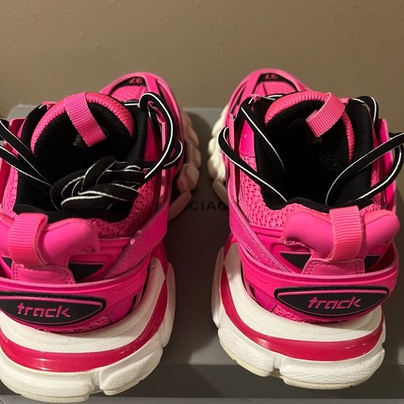 Balenciaga track sneaker fuchsia/ black - Picture 3 of 5